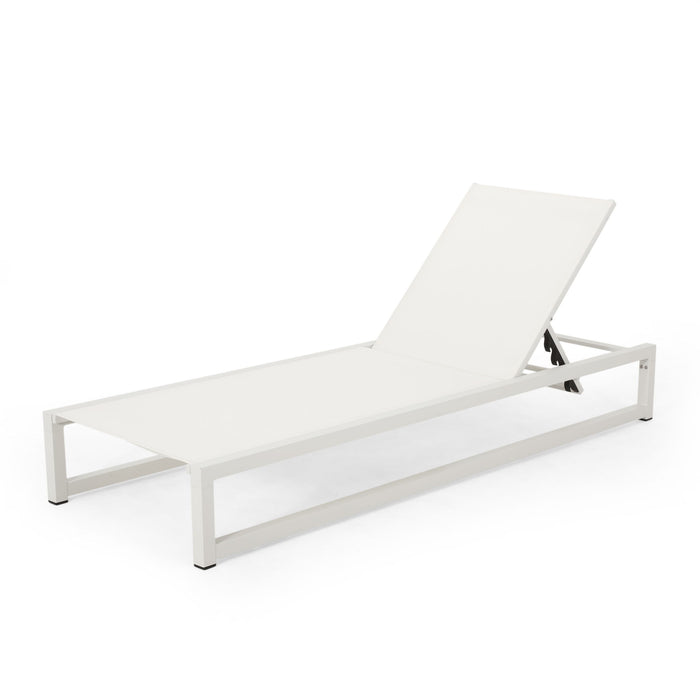 Venice - Classic Chaise Lounge With Adjustable Aluminum Frame