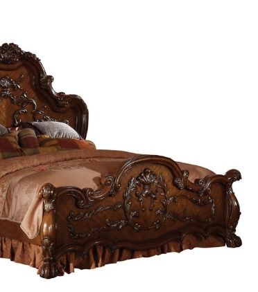 Dresden - Queen Bed - Cherry Oak