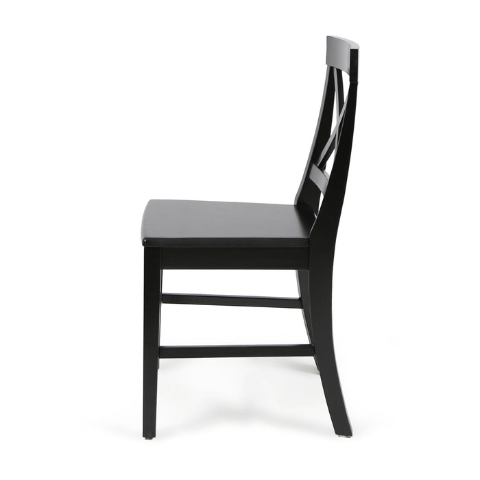 Plethora - Dining Chair With X Shaped Back (Set of 2)