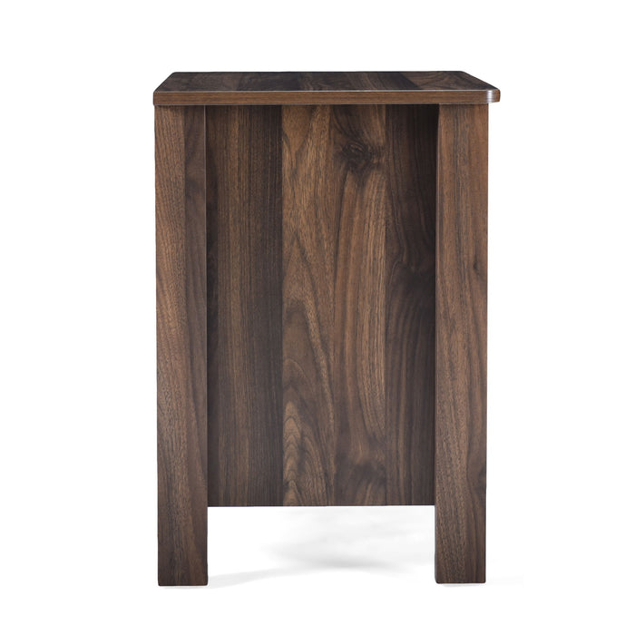 Titeca - Contemporary Wood 2 Drawer Nightstand