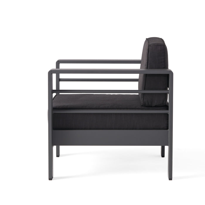 Cape Coral - 4 Pieces Outdoor Patio Chat Set