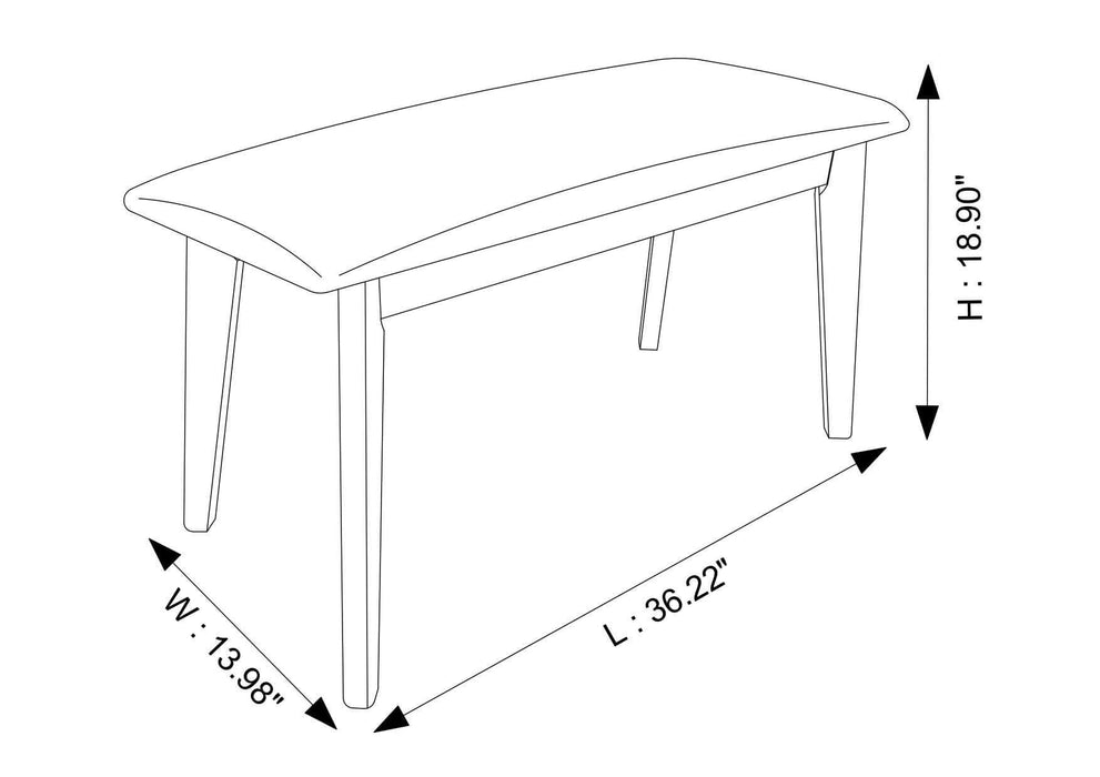 Carlos - Upholstered Bench