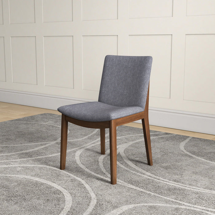 Laura - Mid-Century Modern Solid Wood Dining Chair (Set of 2)