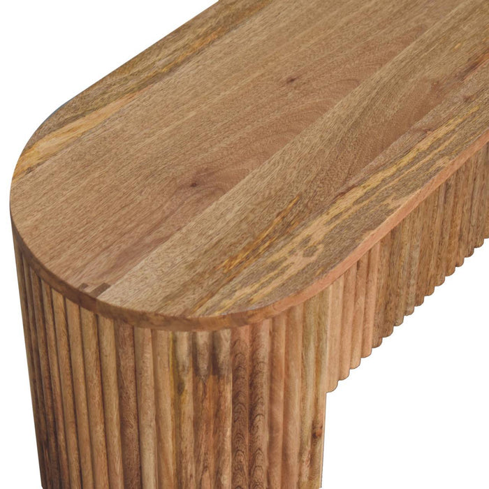 Soba - Straight Media Unit - Oak