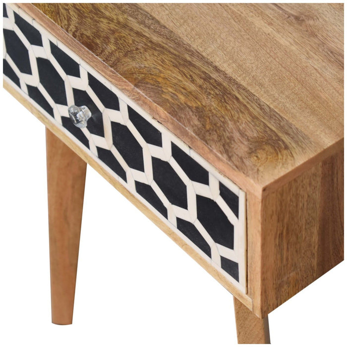 Inlay - Bone Inlay Drawer Nightstand