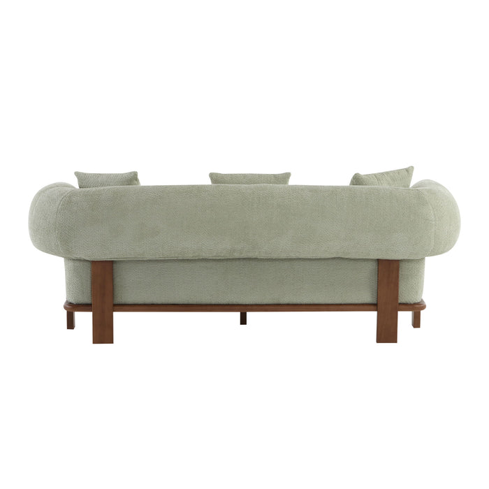 Modern Curved Arm Sofa