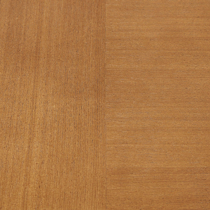 Modern Round Dining Table With Pecan Wood Veneer - Walnut