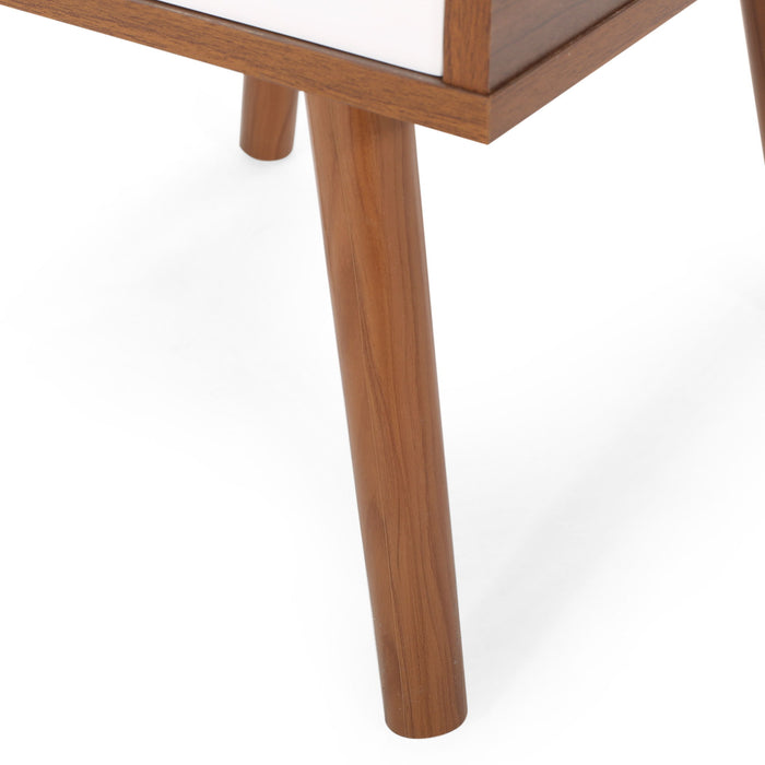 2 Toned Particle Board End Table