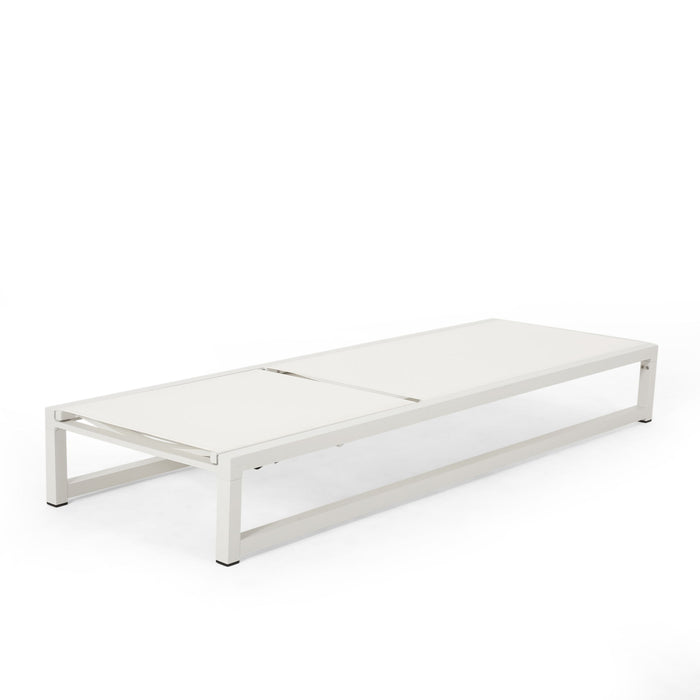 Venice - Classic Chaise Lounge With Adjustable Aluminum Frame