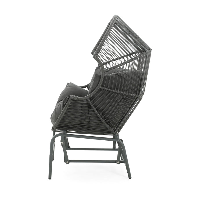 Palos - Outdoor Wicker Glider Chair