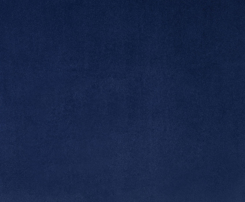 Trenerry - Velvet Office Chair - Blue / Chrome