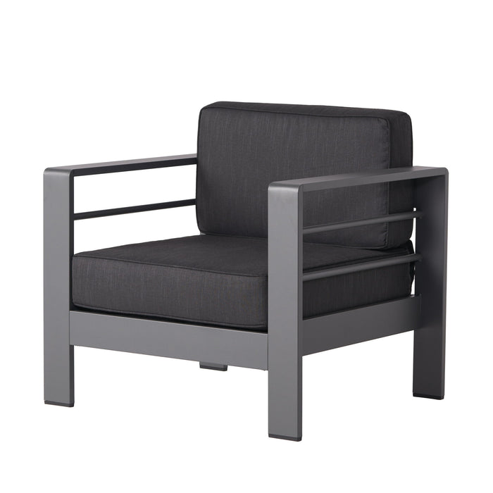 Cape Coral - 4 Pieces Outdoor Patio Chat Set