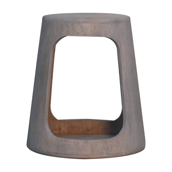 Acid - Open Side Table - Gray Ash