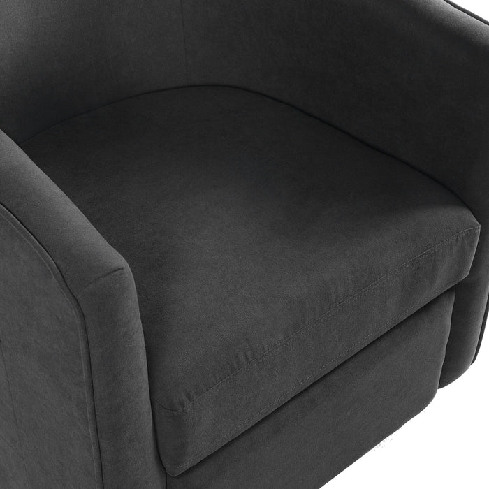 Power Lift Recliner Barrel Shape Reclining Chair With Footrest And Side Pocket