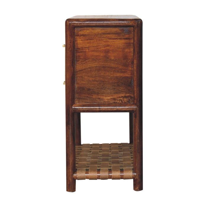 Regency - Woven 2 Drawer Nightstand - Brown
