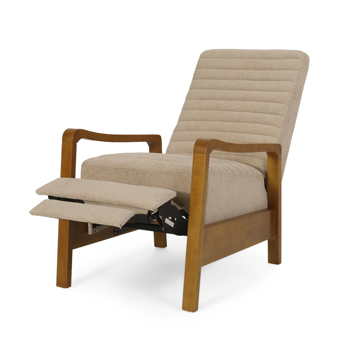 Contemporary Manual Club Recliner