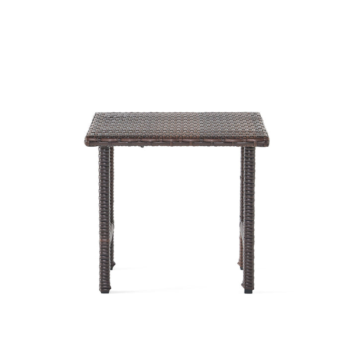 Lido - 3 Pieces Table Set - Brown Multi