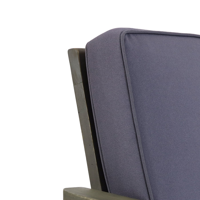 Emmry - Outdoor Acacia Wood Club Chair