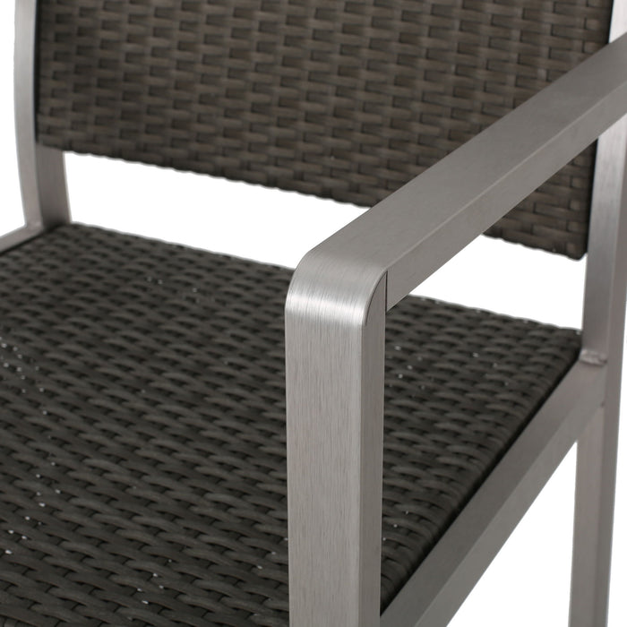 Outdoor Rust Proof Aluminum Barstools (Set of 2)