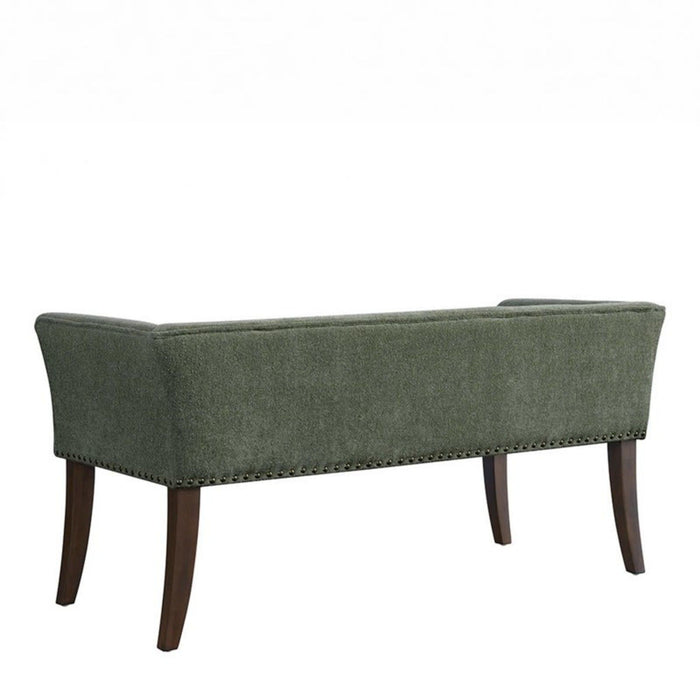 Elegant Design Bench Upholstery, Solid Wood Frame