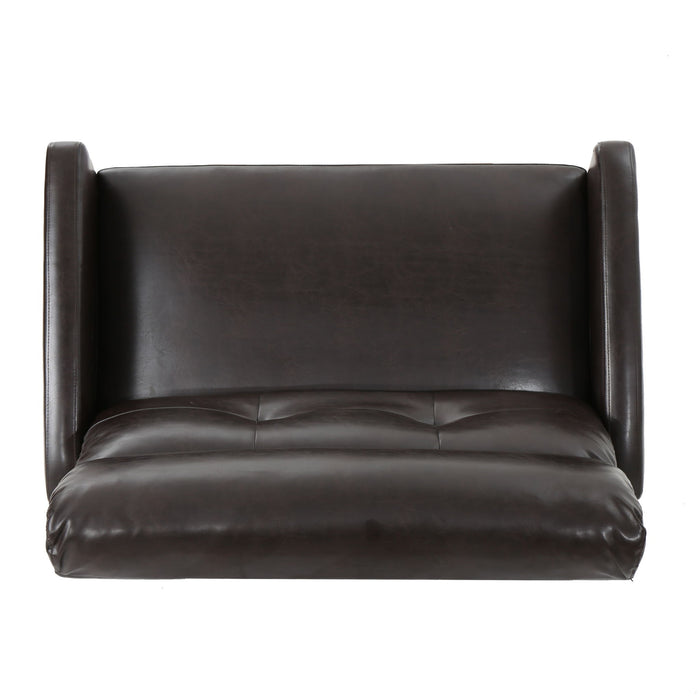 Alma - Contemporary Upholstered Loveseat Recliner