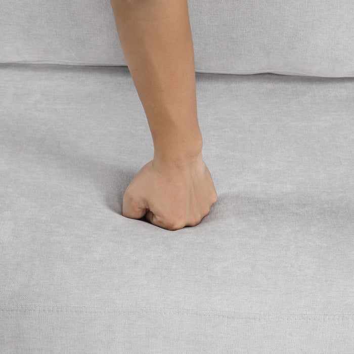 Sectional Sofa Upholstered Sofa Couch With Reversible Armrests For Living Room