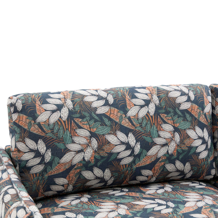 2 Seater Loveseat Sofa With Spacious Seating Area