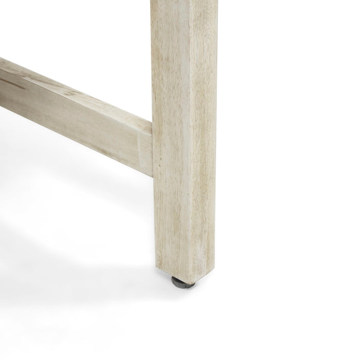 Outdoor Dining Chair Acacia Wood Frame (Set of 2)