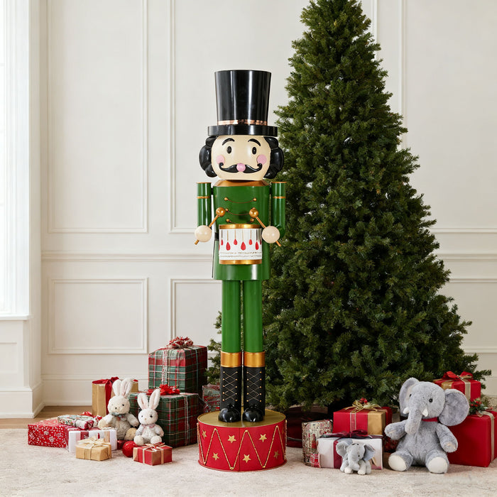 Nutcracker Holiday Decor - Green / Red