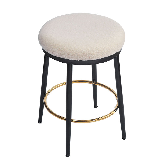Stylish Design Counter Stools (Set of 2)