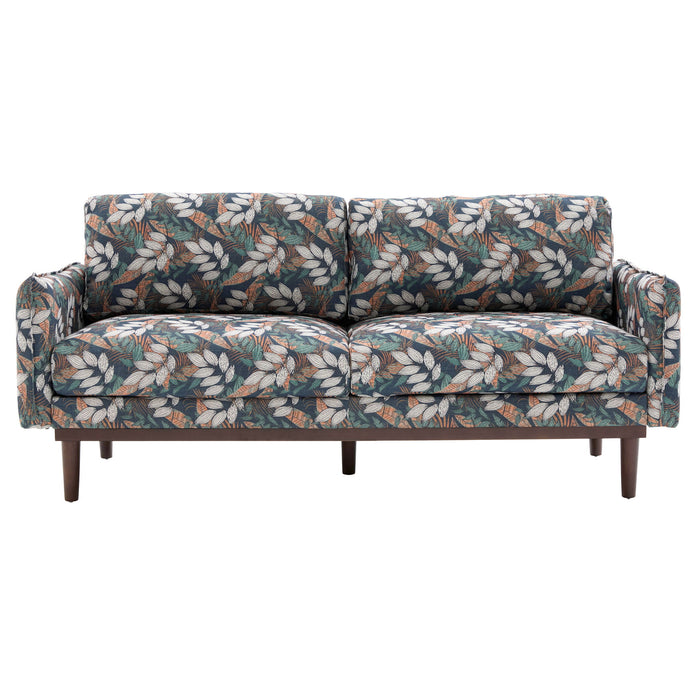 2 Seater Loveseat Sofa With Spacious Seating Area