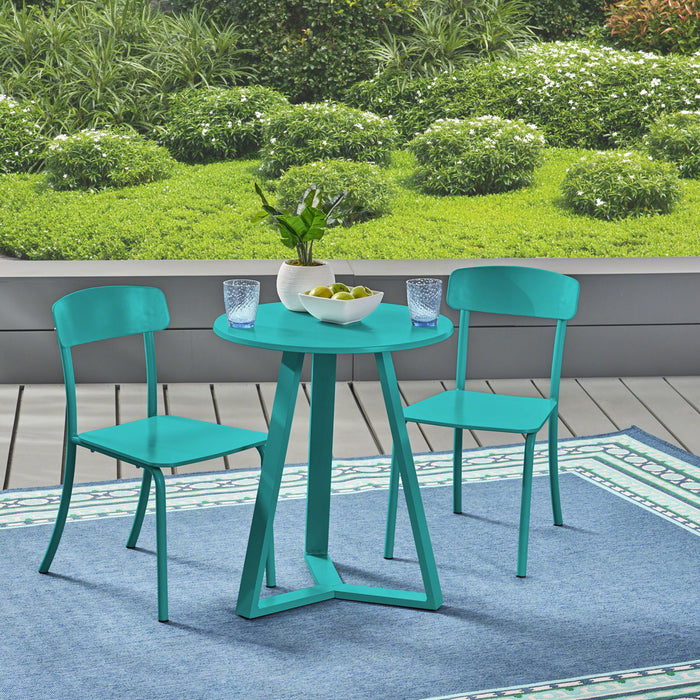 Samos - Bistro Set - Teal
