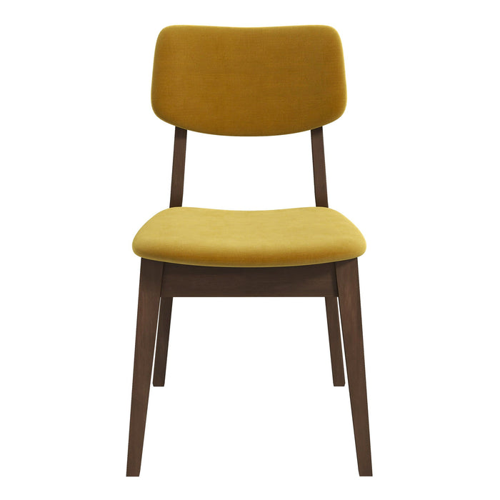 Carlos - Solid Back Side Chair (Set of 2)