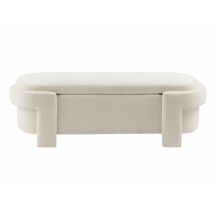 Versatile Storage Ottoman Bench, Spacious & Durable