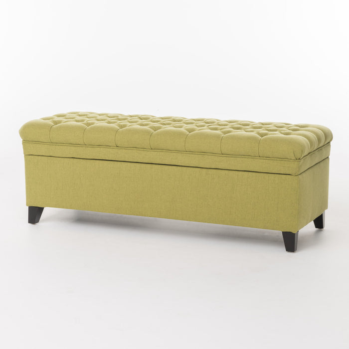Juliana - Storage Ottoman With Birch Legs