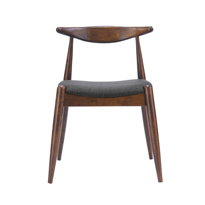 Dining Chairs With Ergonomic Backrest & Comfort Cushions (Set of 2)
