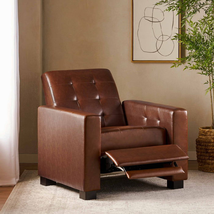 Langseth - Contemporary Tufted Pushback Recliner