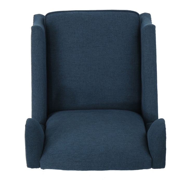 Westeros Wing Back Fabric Upholstered Recliner